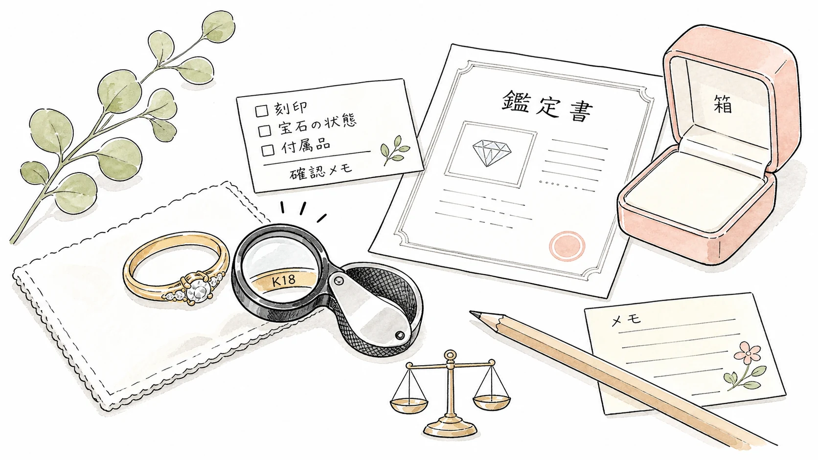 母の指輪の価値を確認するポイント